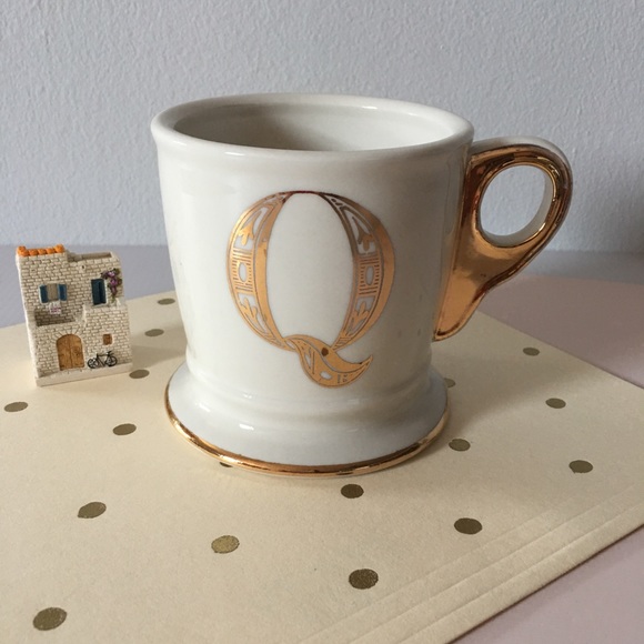 Anthropologie Other - {Anthropologie}  Monogram Q Mug